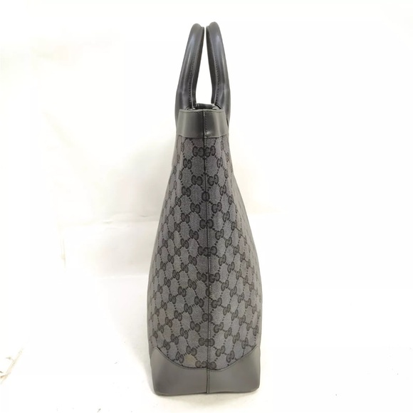 Gucci Guccisma Large Black Tote EUC - Picture 2 of 12